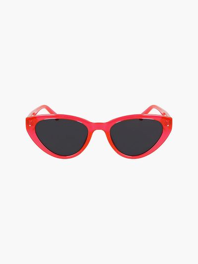 Calvin Klein Táskák & Kiegészítők HU890644 | Calvin Klein Cat Eye Női Napszemüveg Rózsaszín